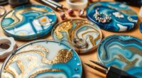 resin craft coaster jewelry