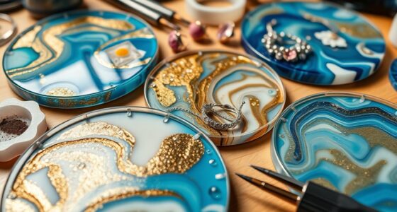 resin craft coaster jewelry