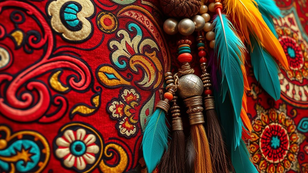 romani symbols boho style