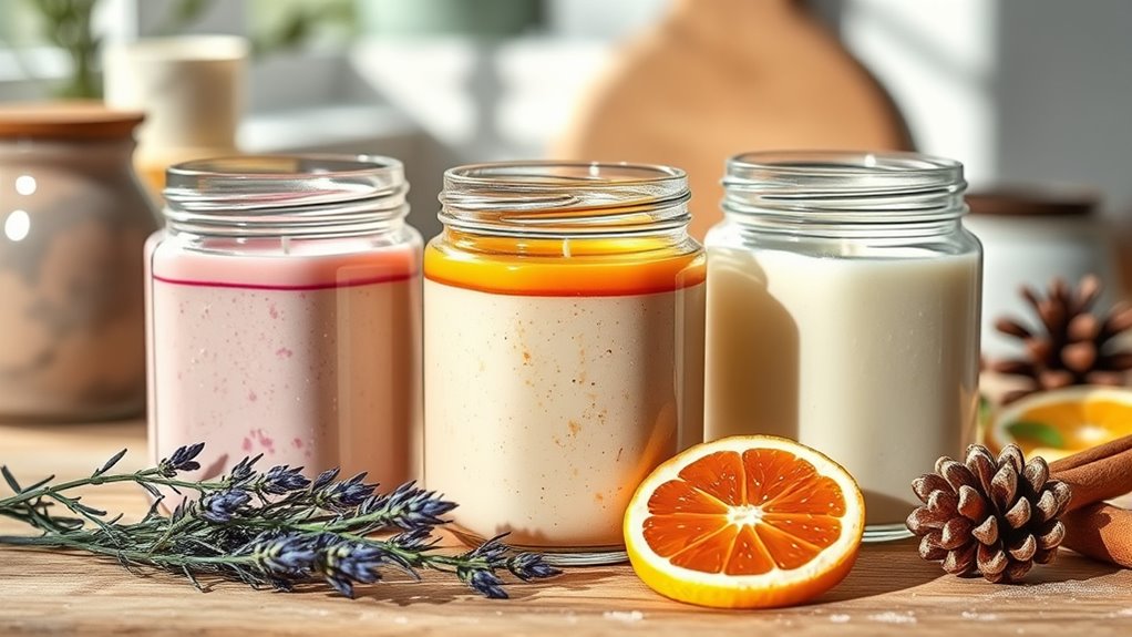seasonal candle scenting