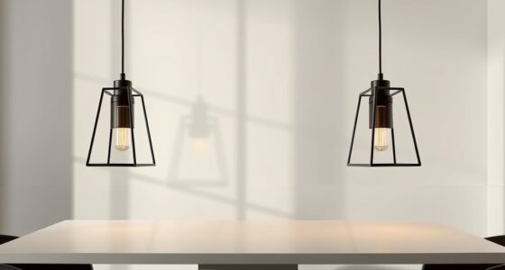 select appropriate lighting fixtures