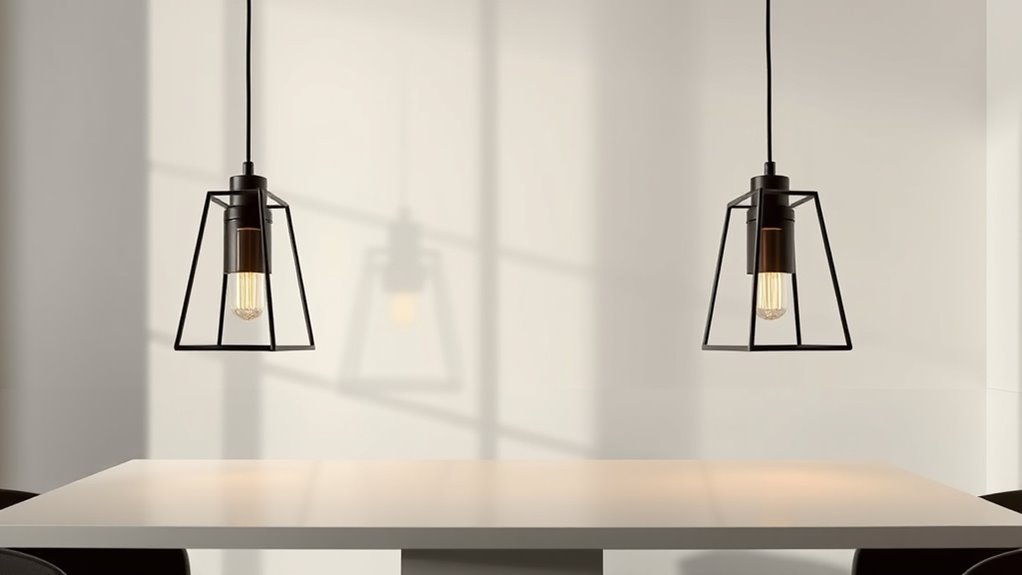 select appropriate lighting fixtures