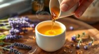 soy wax candle crafting