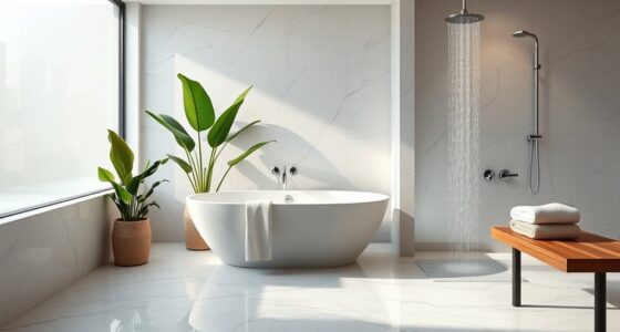spa inspired bathroom renovations