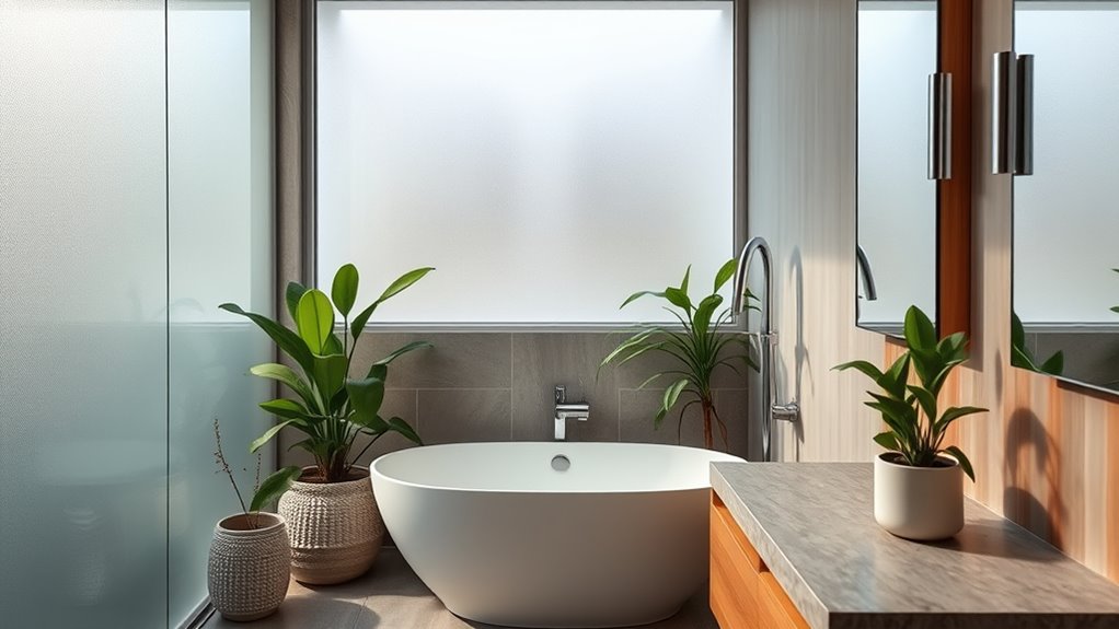 spa inspired small bathroom design