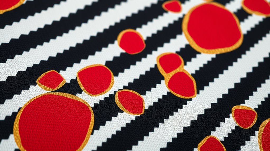 striped bold pattern design
