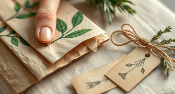 sustainable gift wrapping