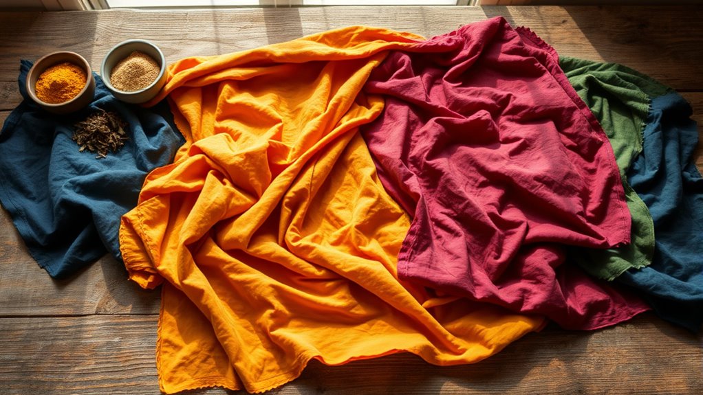 sustainable natural low impact dyes