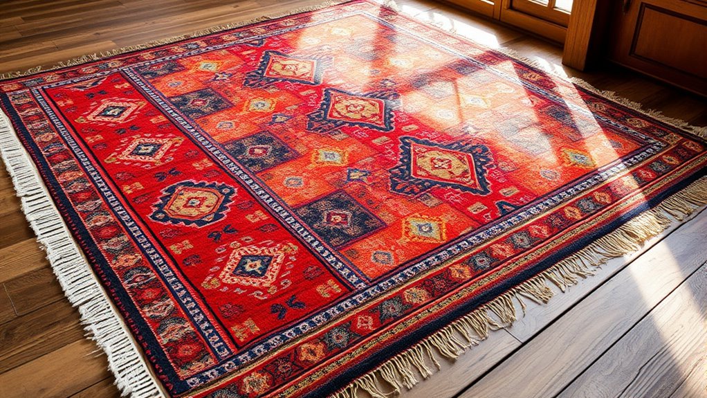 turkish kilim rug decor