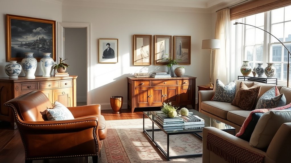 vintage and modern blend
