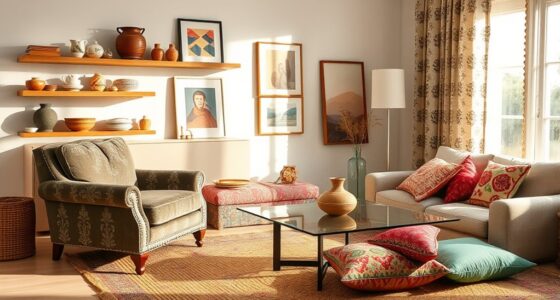 vintage modern boho style