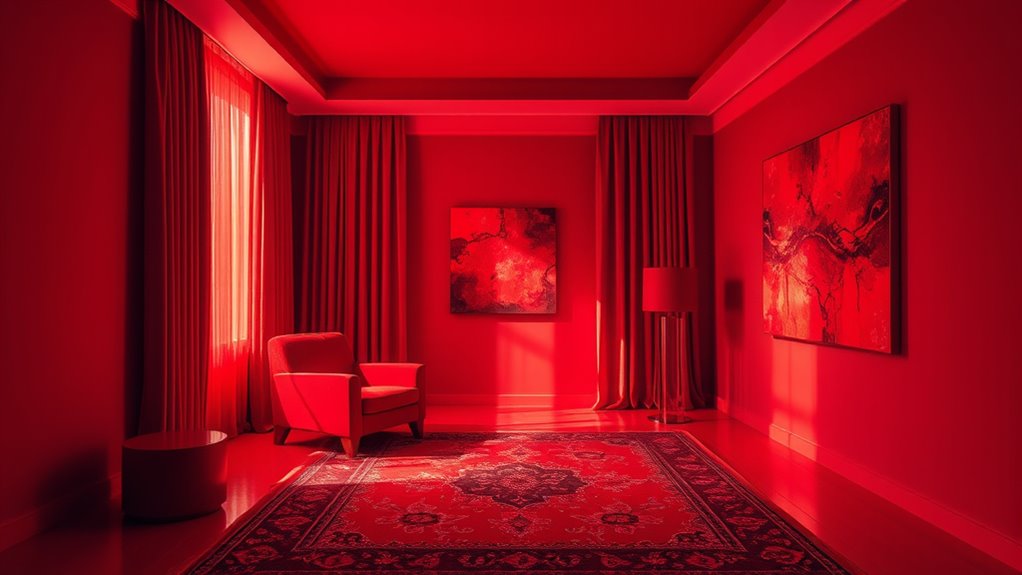 vivid monochrome interior designs