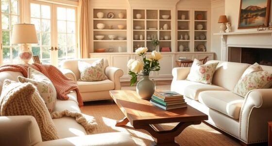 warm inviting vintage style