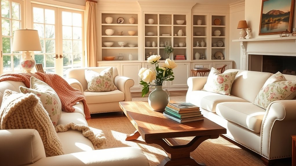 warm inviting vintage style