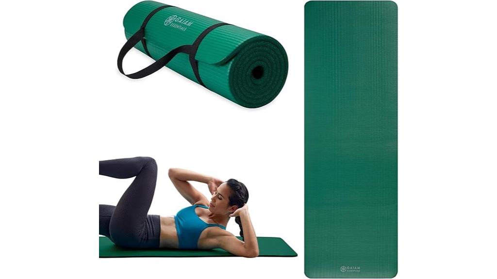 10mm thick exercise mat