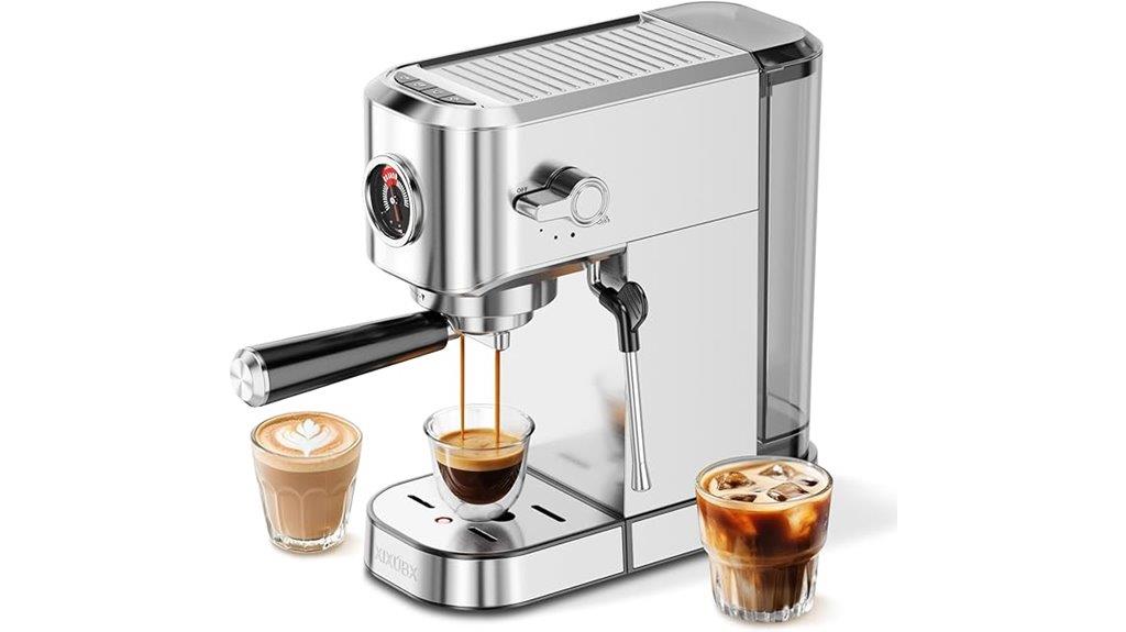 20 bar pressure espresso maker