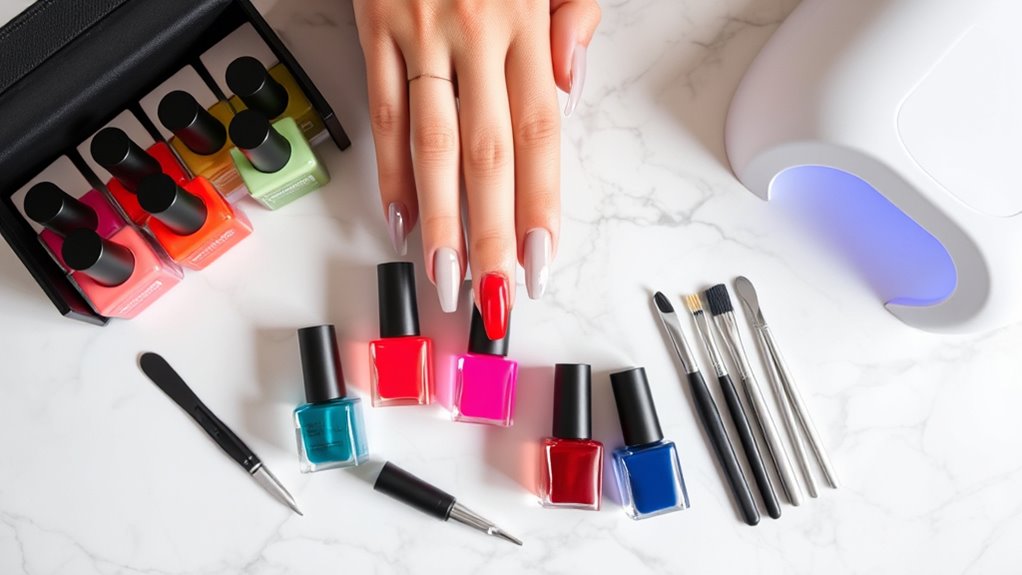 color options and tools