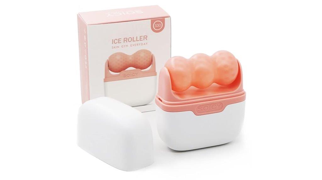 facial ice roller with case
