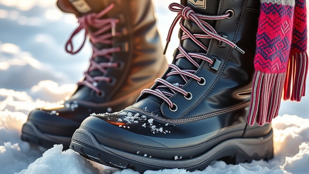 key waterproof boot features