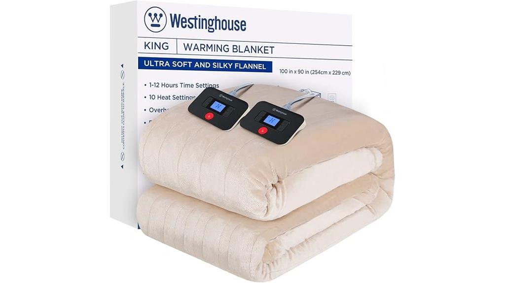 king size heated blanket