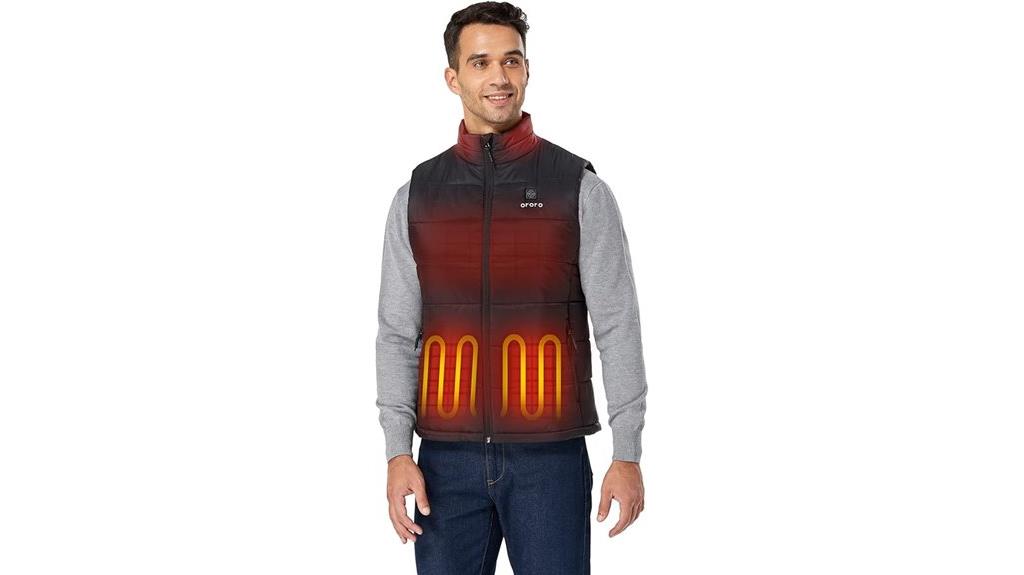 lightweight heated vest