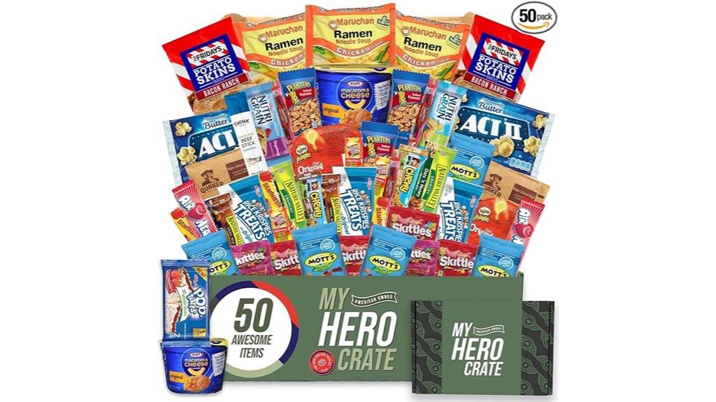 military snack variety pack