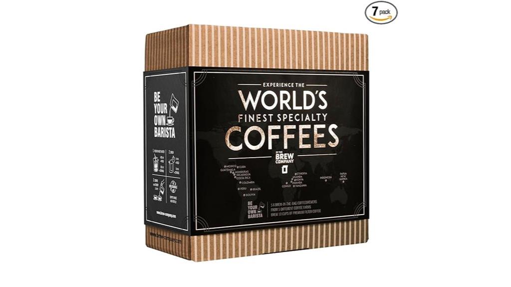 premium coffee sampler box