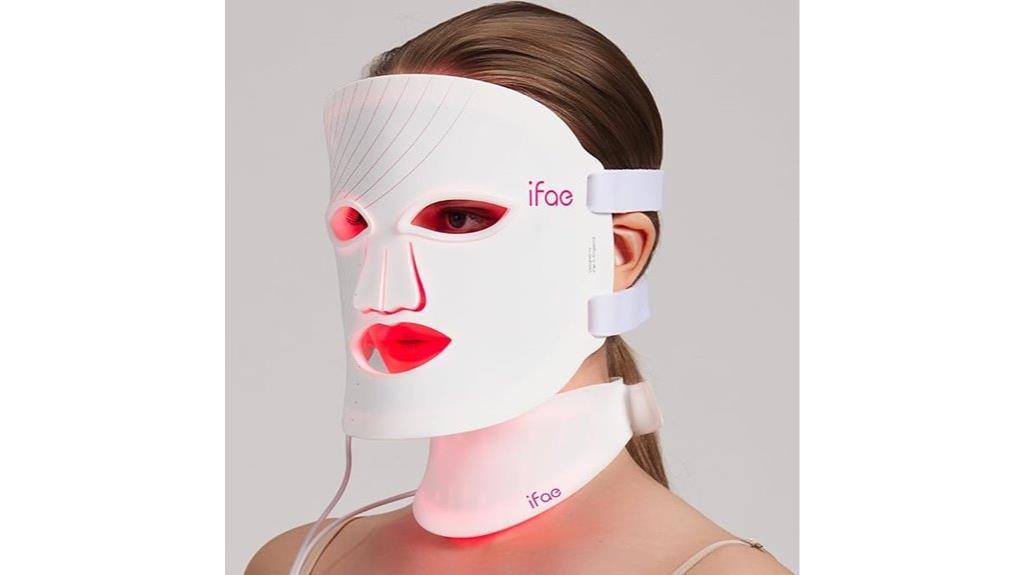 red light therapy mask