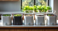 top electric kitchen compost bins
