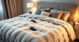 top king size dual control blankets