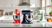 top kitchenaid mixer colors