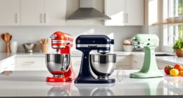 top kitchenaid mixer colors