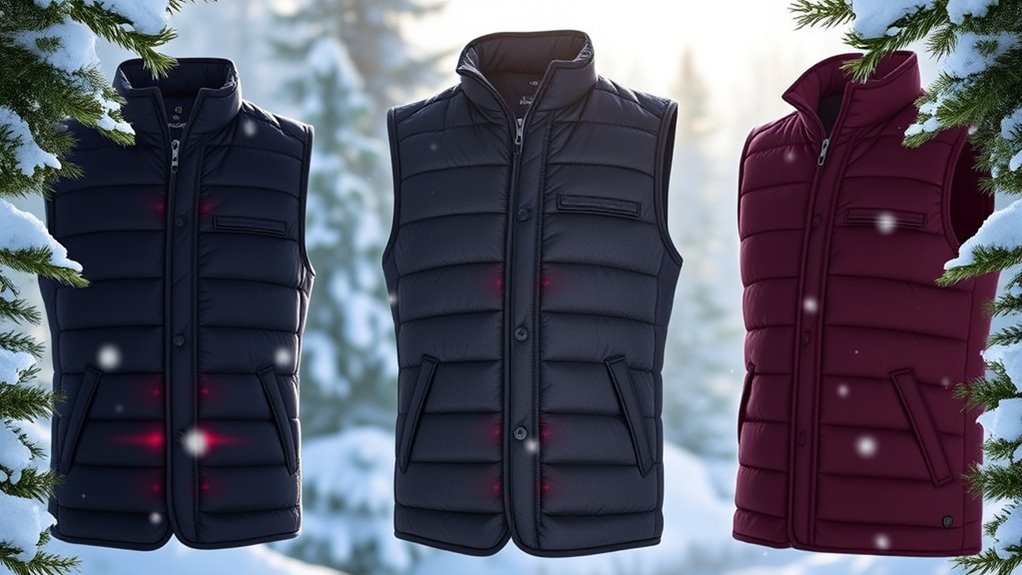 top men s heated vest options