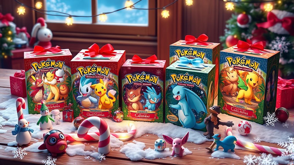 top pok mon holiday calendars