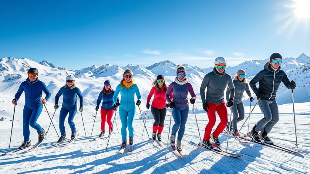 top ski thermal wear