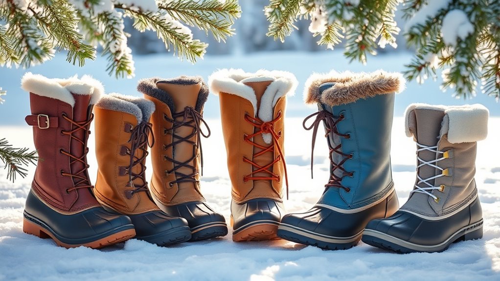 top women s waterproof snow boots