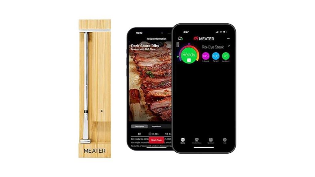 wireless meat cooking thermometer