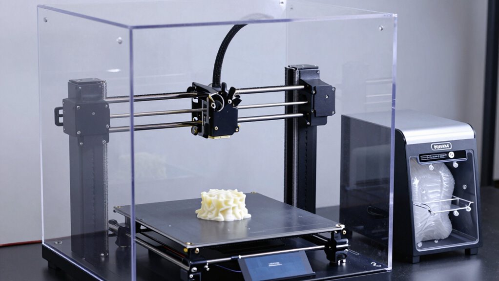 3d printing enclosures drying warping