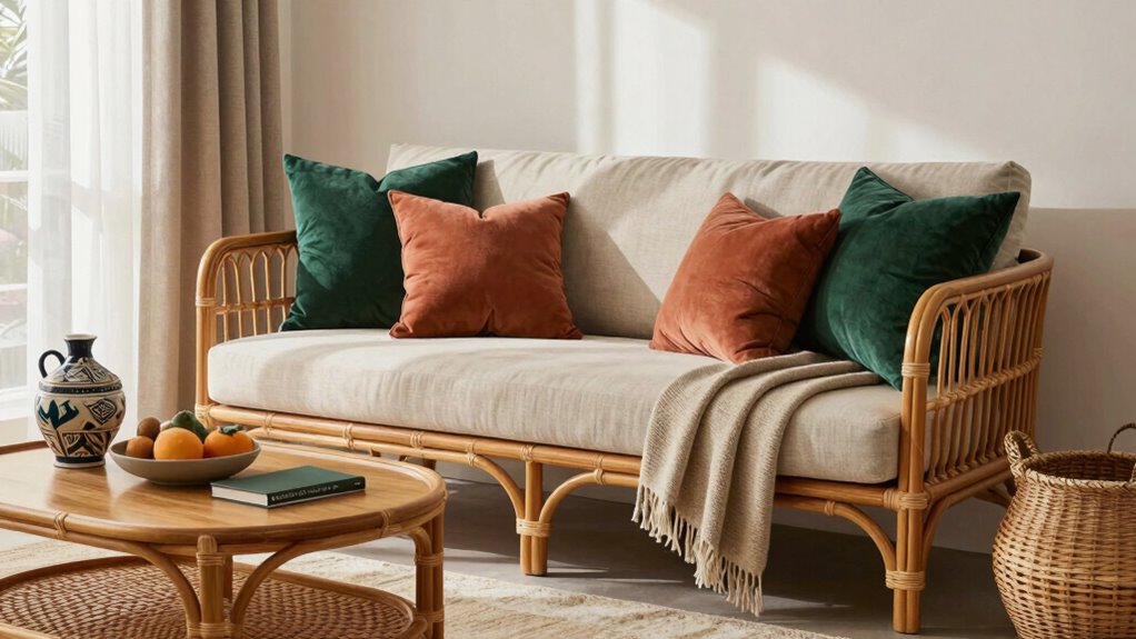 accessorize with natural textiles