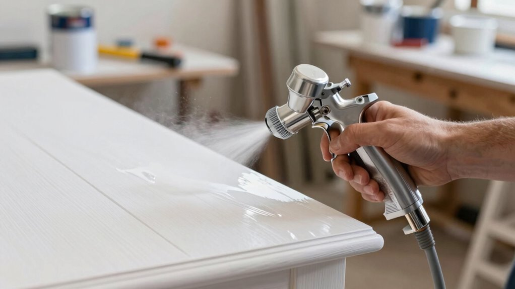 achieving flawless furniture spray