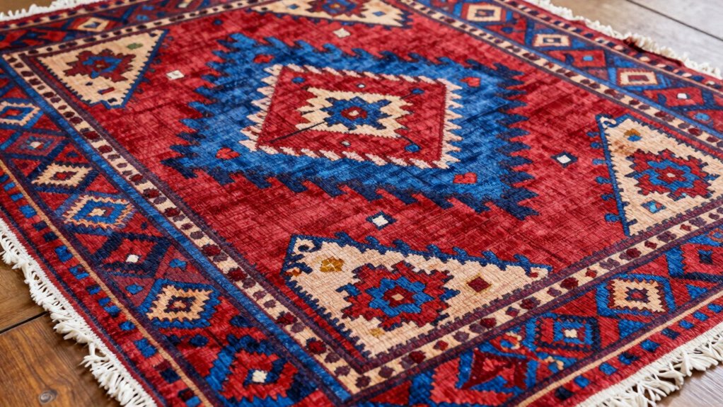 authentic kilim rug indicators