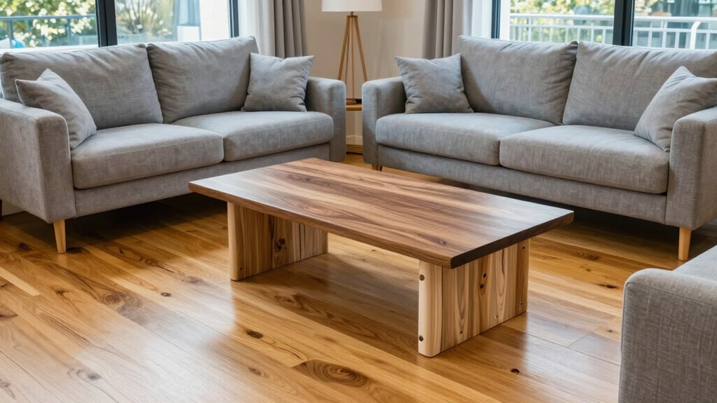 balance warm cool woods