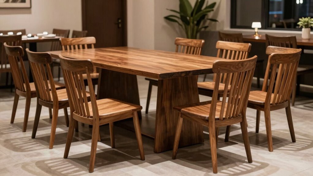 balanced and comfortable seating