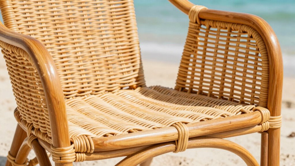 balanced coastal rattan decor