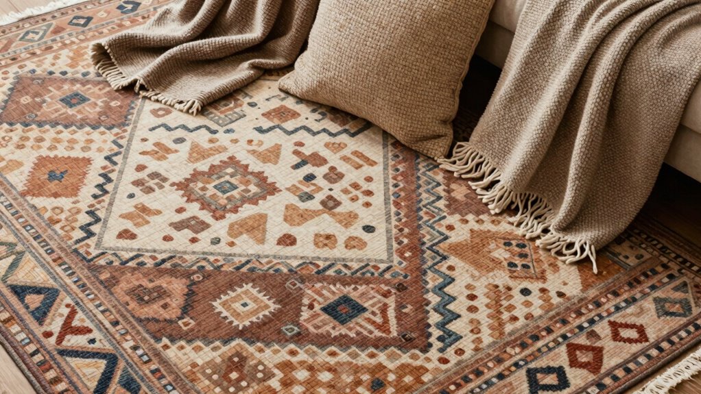 balanced patterned cohesive decor