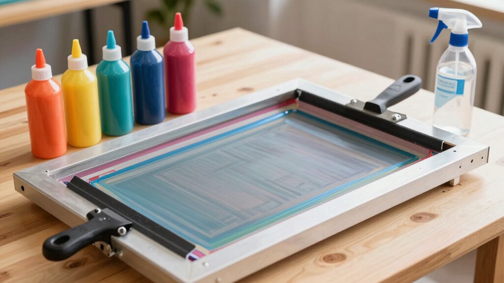 beginner screen printing essentials