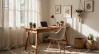 boho office decor ideas