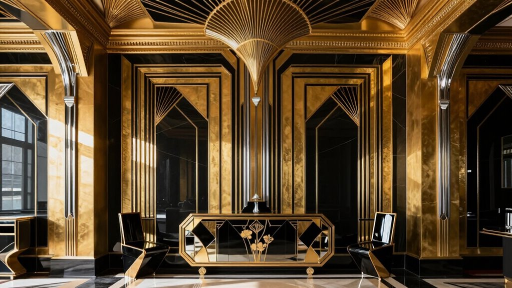bold geometric luxurious finishes