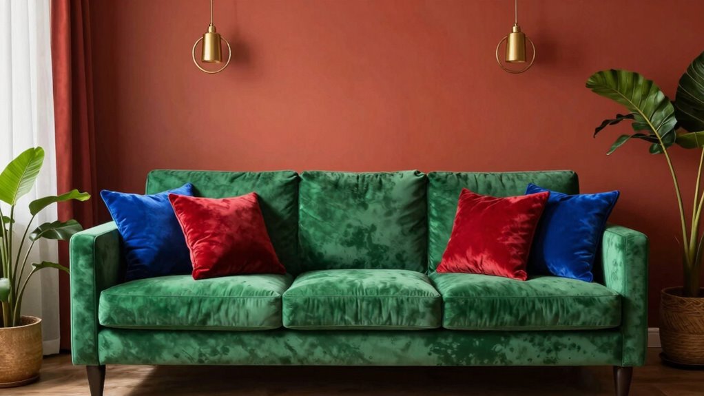 bold saturated wall colors