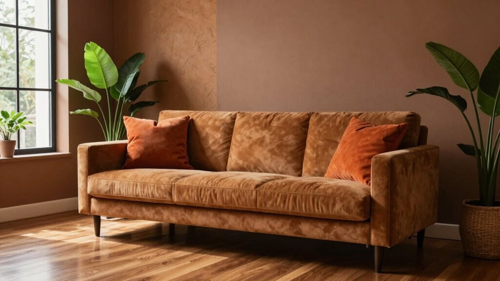 brighten brown spaces effectively